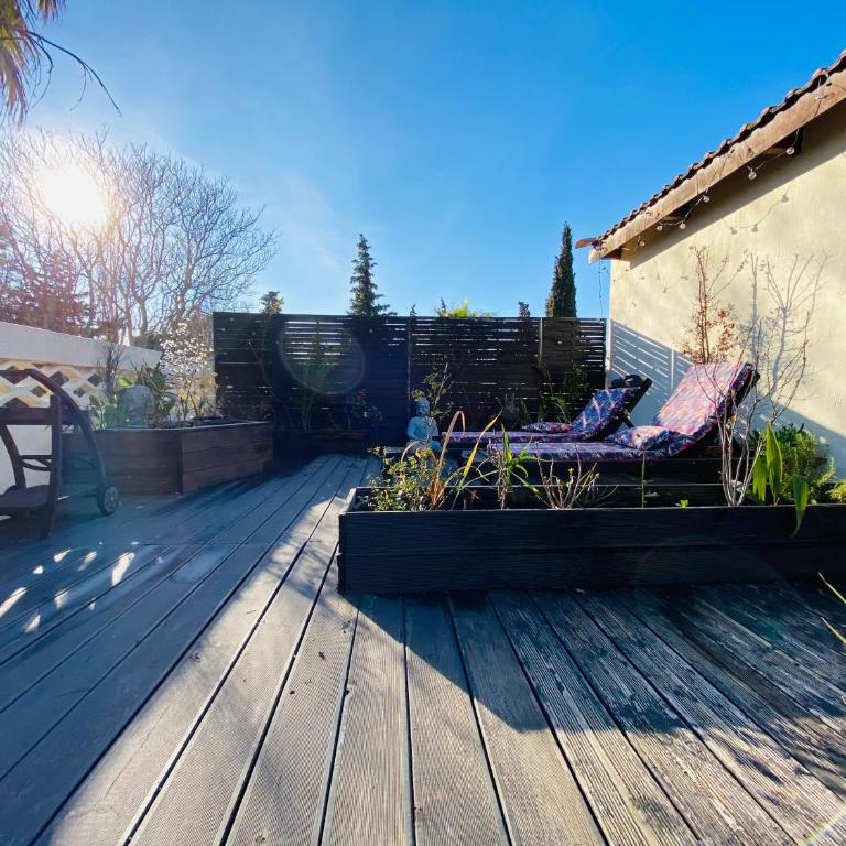 Appartement La Perle Noire - Appartement avec Terrasse - 90