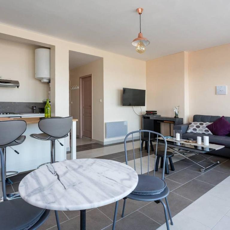 Les Aigues Marines - belle vue mer et port - Appartement 1 Chambre - 11