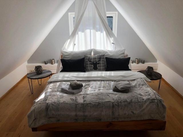 Pool, Pokale, Sauna, Billard, Kirche u. viel Natur - Villa - 23