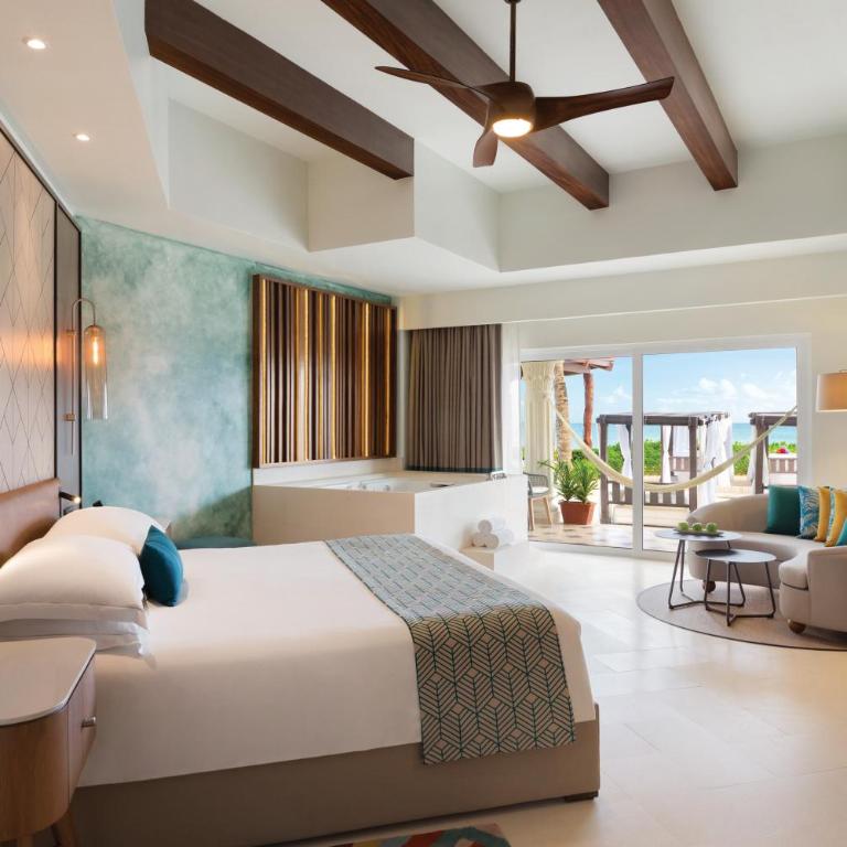 Hyatt Vivid Playa Del Carmen All-Inclusive Adult Only Resort - Suite Junior frente al océano con salida directa al exterior - 1 cama extragrande - 3