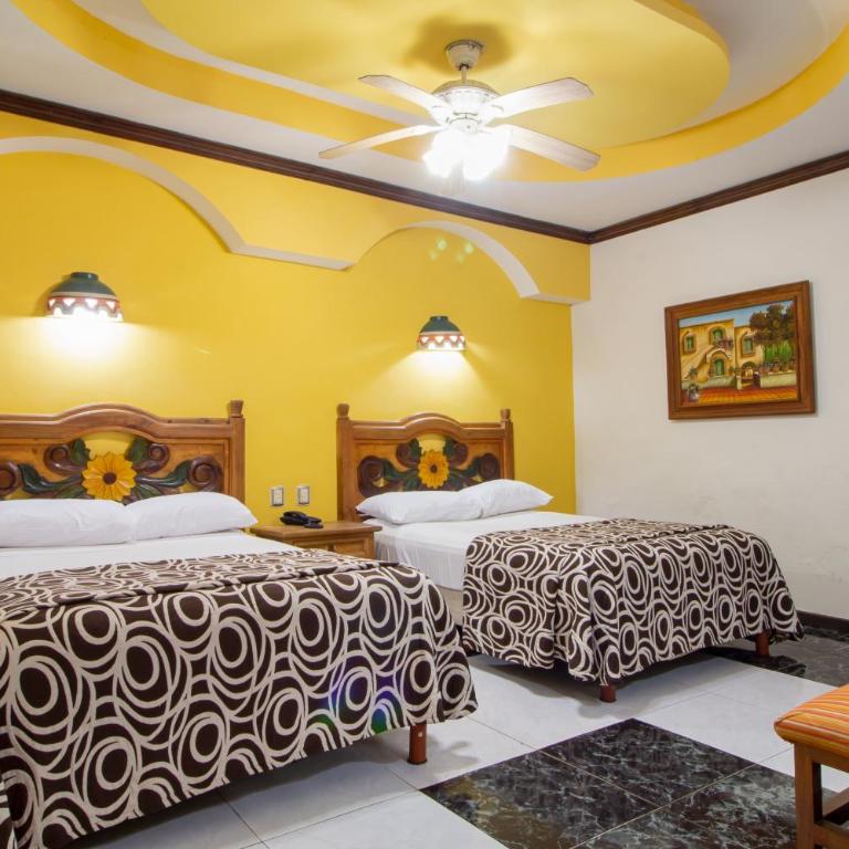 Suites Flamboyanes - Habitación Doble - 2 camas dobles - 2