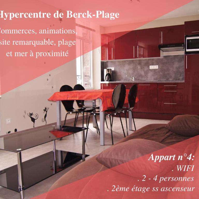 Appart 2-4 pers Berck-Plage Hyper-centre - Appartement - 1