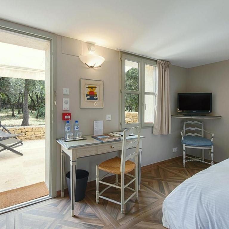 Le Jas de Gordes - Chambre Double avec Terrasse - 1