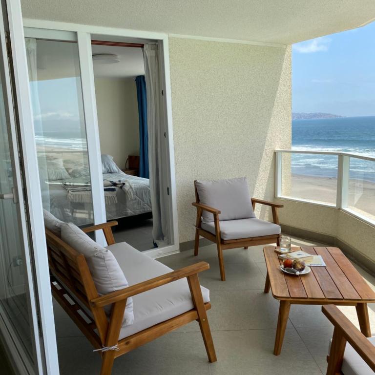 La Serena Laguna del Mar hasta 8 personas espectacular departamento - Apartamento de 3 dormitorios - 37