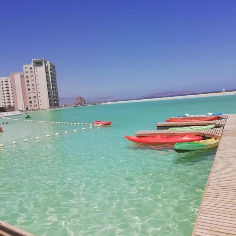 La Serena Laguna del Mar hasta 8 personas espectacular departamento - Apartamento de 3 dormitorios - 64