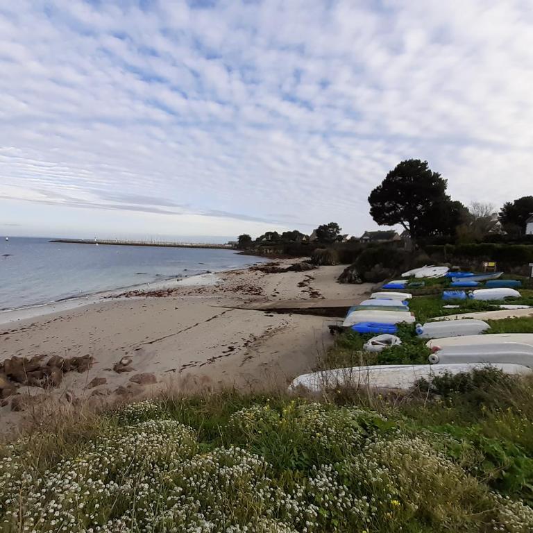 Maison village Kermorvan, 300m plage, 5-6 pers. - Three-Bedroom House - 16
