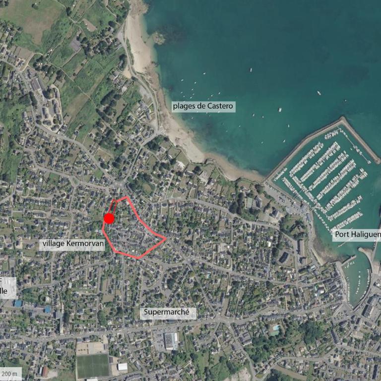 Maison village Kermorvan, 300m plage, 5-6 pers. - Three-Bedroom House - 17