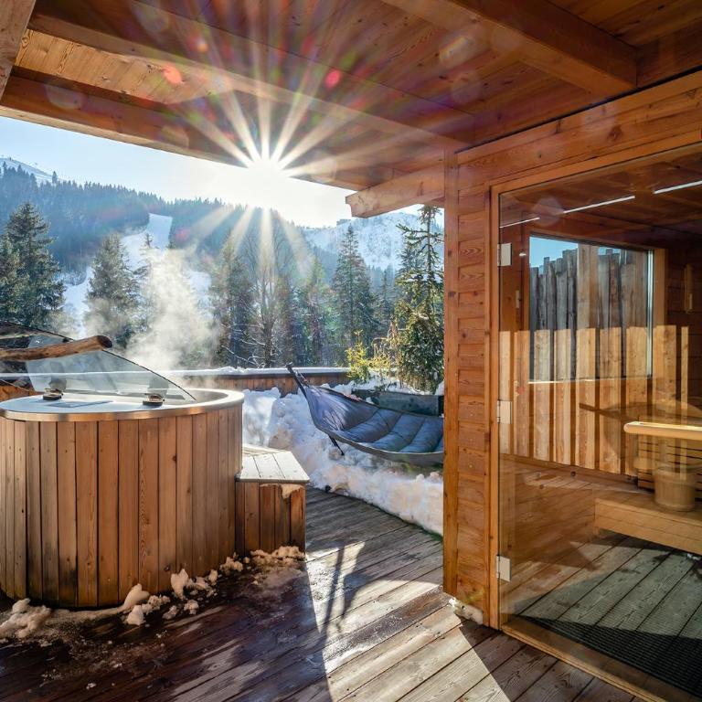 mama thresl - Doppelzimmer mit Dachterrasse, Sauna und Hot Pot - 4