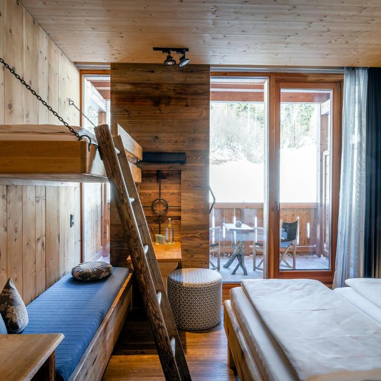 mama thresl - Doppelzimmer mit Balkon und Bergblick - 9