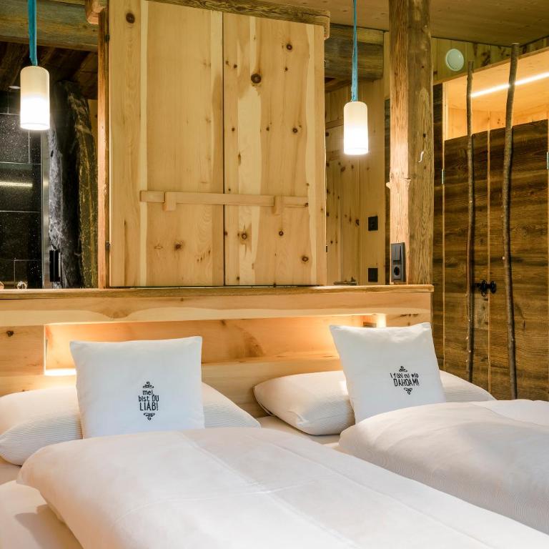 mama thresl - Doppelzimmer mit Balkon und Bergblick - 4