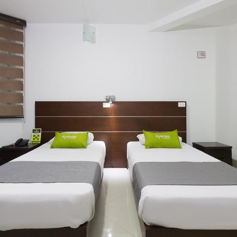 Ayenda 1254 Mi Colombia - Habitación Doble - 2 camas - 4