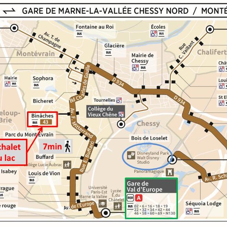 CHALET DU LAC PISCINE DISNEYLAND PARIS- TGV-ReR - Chalet 1 Chambre - 14