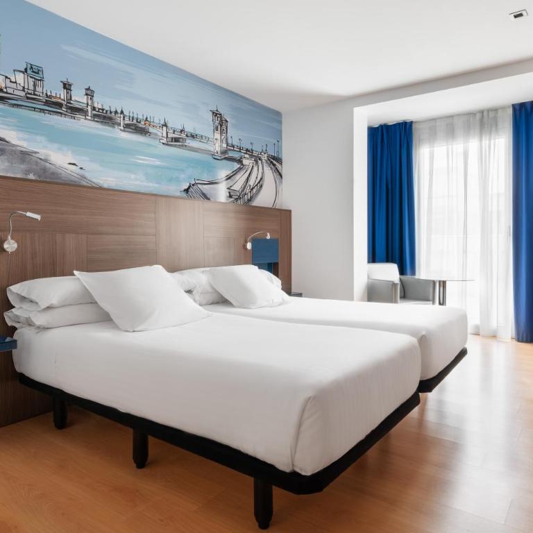 Eurostars Blue Coruña - Habitación Doble con vistas al exterior - 1 o 2 camas - 1