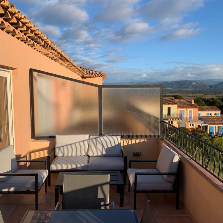 Appartement 12 - Golf de Roquebrune - Vue mer imprenable ! - Appartement - Vue sur Mer - 7