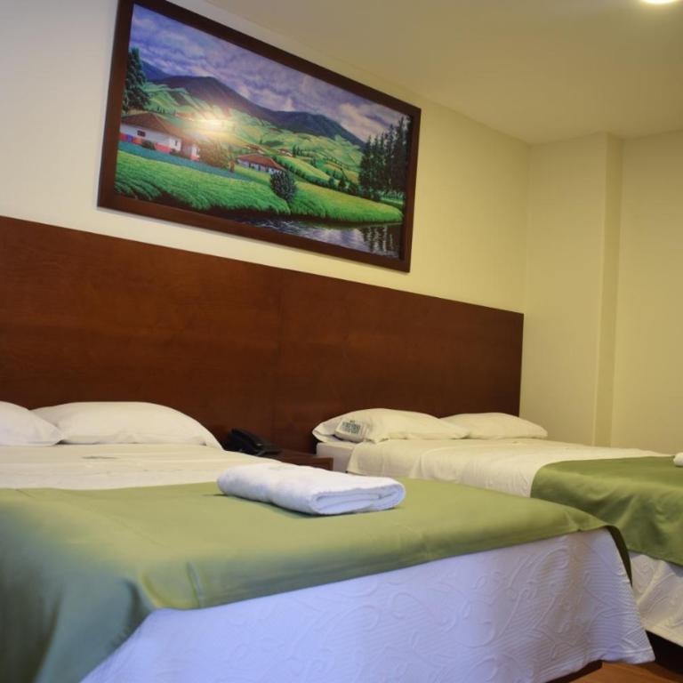 Hotel Nubes Verdes - Habitación Doble - 2 camas - 2