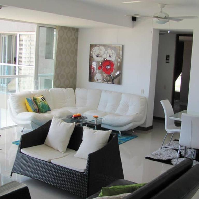 Acogedor con vista al mar en Condominio Zazue a 300 metros de la playa Bellohorizonte Santa Marta - Apartamento de 3 dormitorios - 11