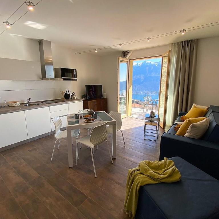 La Terrazza sul Lago, Tignale - Appartamento Standard con 1 Camera da Letto e con Vista Lago - 1