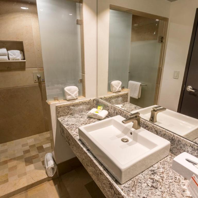 Holiday Inn Queretaro Zona Krystal by IHG - Standard Double Room with Two Double Beds and Atrium View - 1