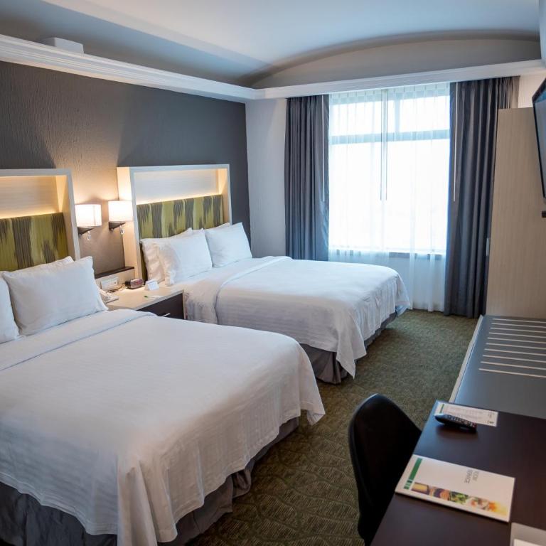 Holiday Inn Queretaro Zona Diamante by IHG - Standard Double Room with Two Double Beds and City View - 8