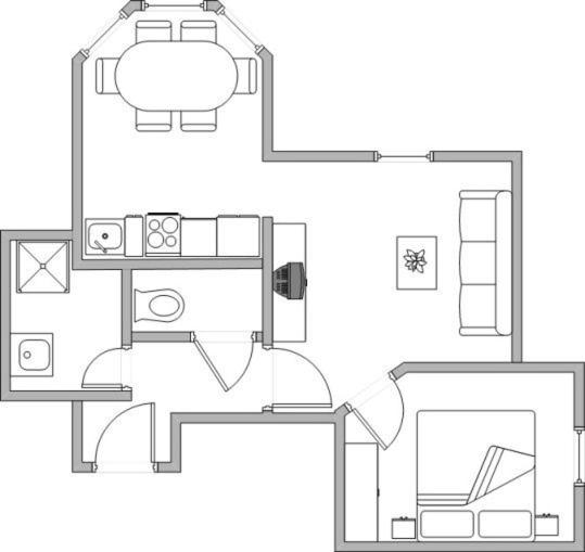 Ferienhaus Holzer - Apartment mit 1 Schlafzimmer und Seeblick - 3