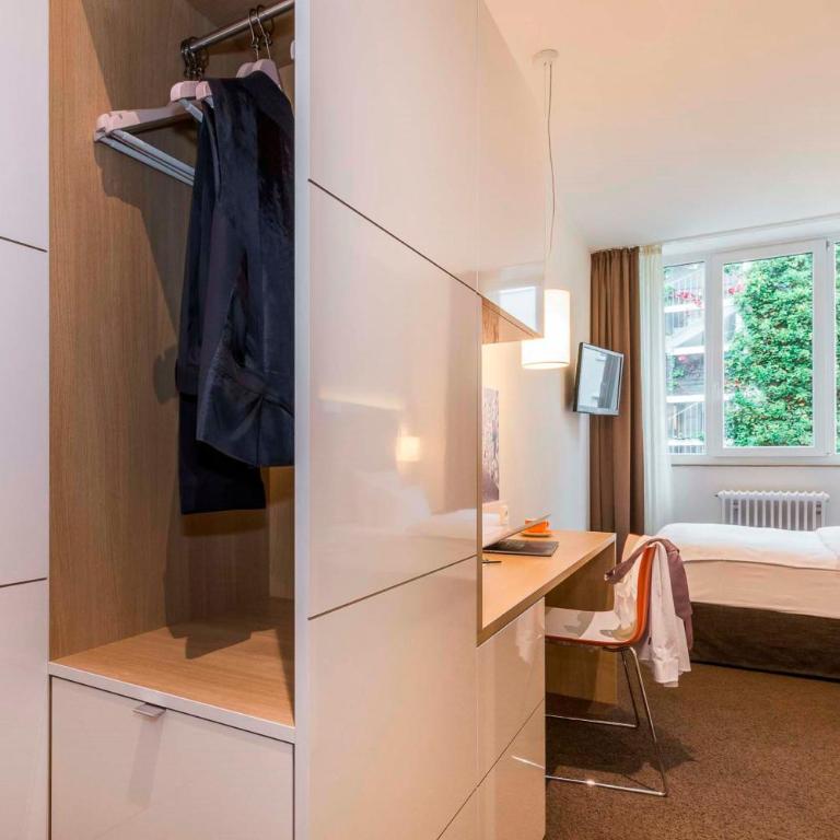 Boutique Hotel Atrium München - Chambre Simple Confort - Côté Jardin - 1