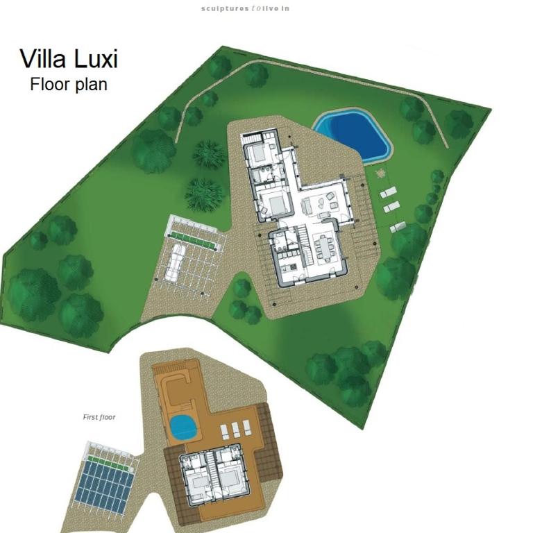 Is Molas Villas - Villa con 4 Camere da Letto e Piscina Privata - 2
