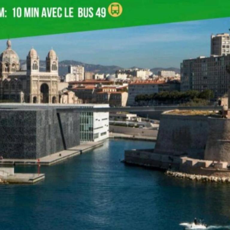 LE GRAND JOLIETTE - Aperçu mer - 2 balcons - Idéal Groupes - by experienceimmo - Appartement - 52
