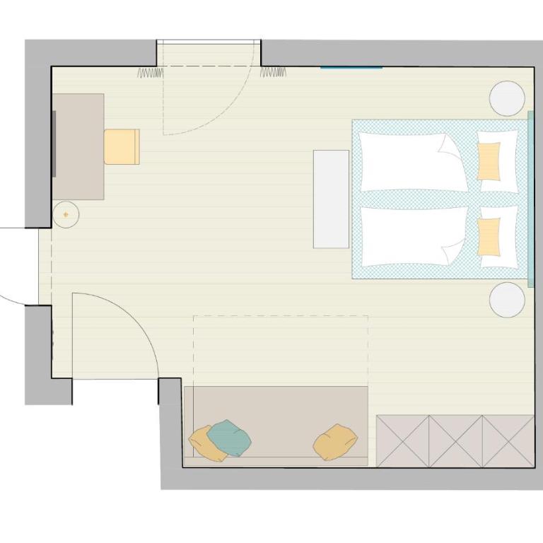 Feldgärtenhof - Dreibettzimmer mit Bergblick - 6