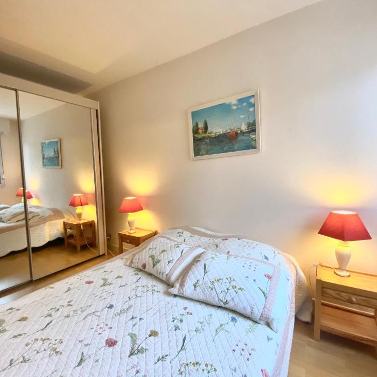 Residence Normande CASTELNAU Avenue de Castelnau a Cabourg. Appartement situe en plein coeur du cent - Apartment mit 1 Schlafzimmer - 9