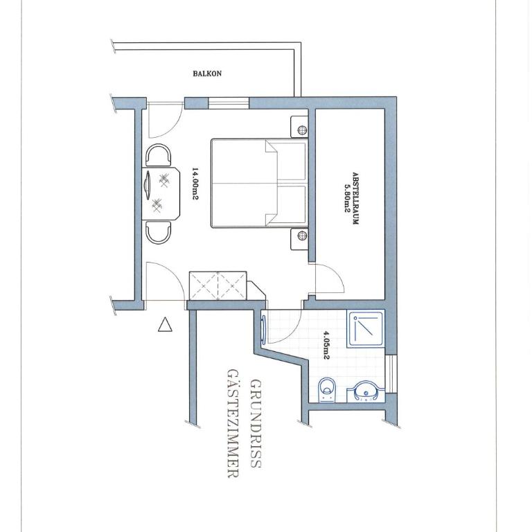 Haus Alpengruß - Doppelzimmer mit Balkon - 2