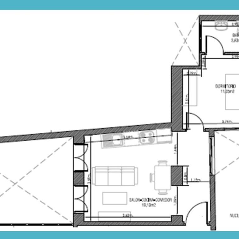 Apartamentos Valverde Cádiz 1-C - Apartamento de 1 dormitorio - 25
