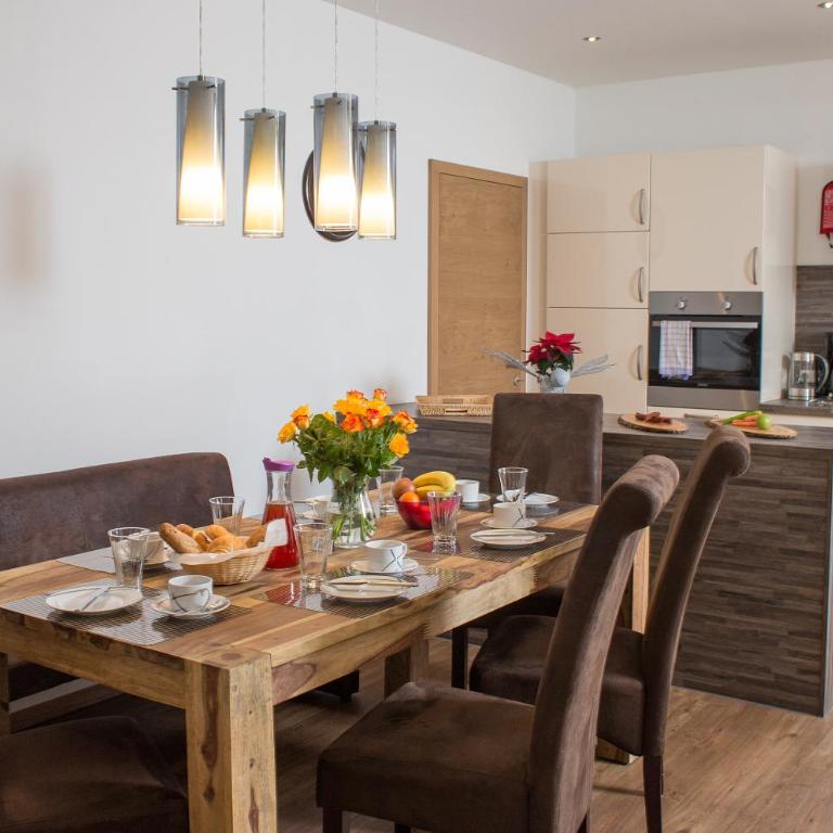 Appartement Living Schönwies apartments with private Infrared cabin and Zell am See Kaprun summercard - Penthouse mit 3 Schlafzimmern und Terrasse - 6