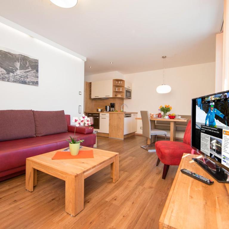 Appartement Living Schönwies apartments with private Infrared cabin and Zell am See Kaprun summercard - Apartment mit 2 Schlafzimmern und Balkon - 25