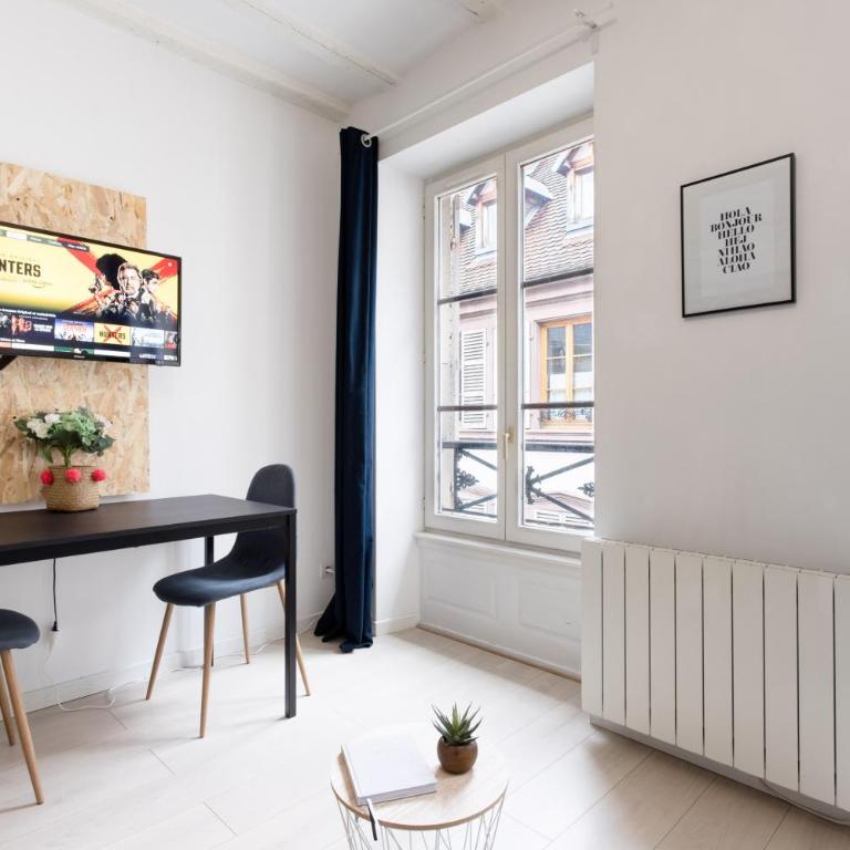 R-Appartements Strasbourg Fenêtresurkrut appartement 2 à 4 personnes centre-ville - One-Bedroom Apartment - 9