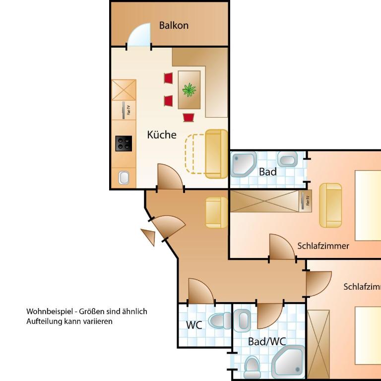 Alpine Active Weitgasser - Apartment mit 2 Schlafzimmern, 2 Badezimmern und Balkon - 39