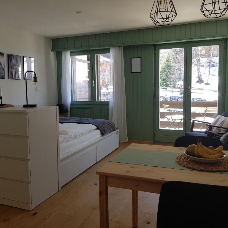 Studio - Cosy et central, Haute-Nendaz, 4 Vallées - Apartamento de 1 dormitorio - 4