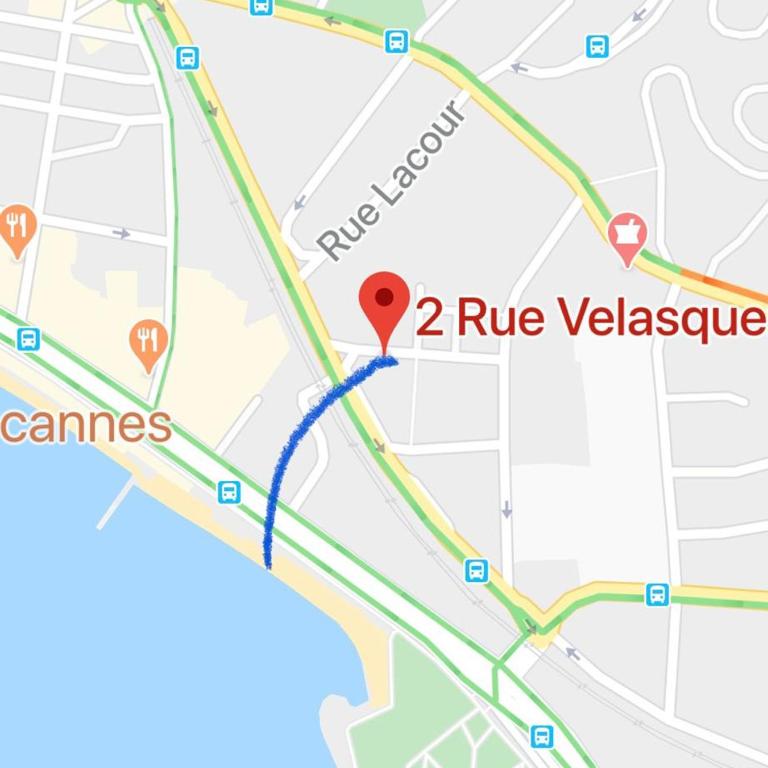 ++++ renovated cosy 50m2 sunny flat / balcony / close to beach and to the Palais des festivals ++++ - Appartamento con 1 Camera da Letto - 8