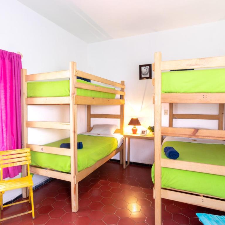Hostal Casa Colores Adults Only - Cama en habitación compartida de 6 camas - 1