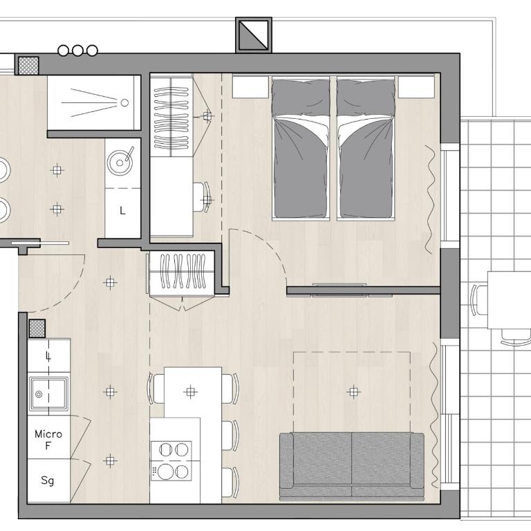 Hotel & Aparthotel Carinthia S - Appartamento con 1 Camera da Letto - 8