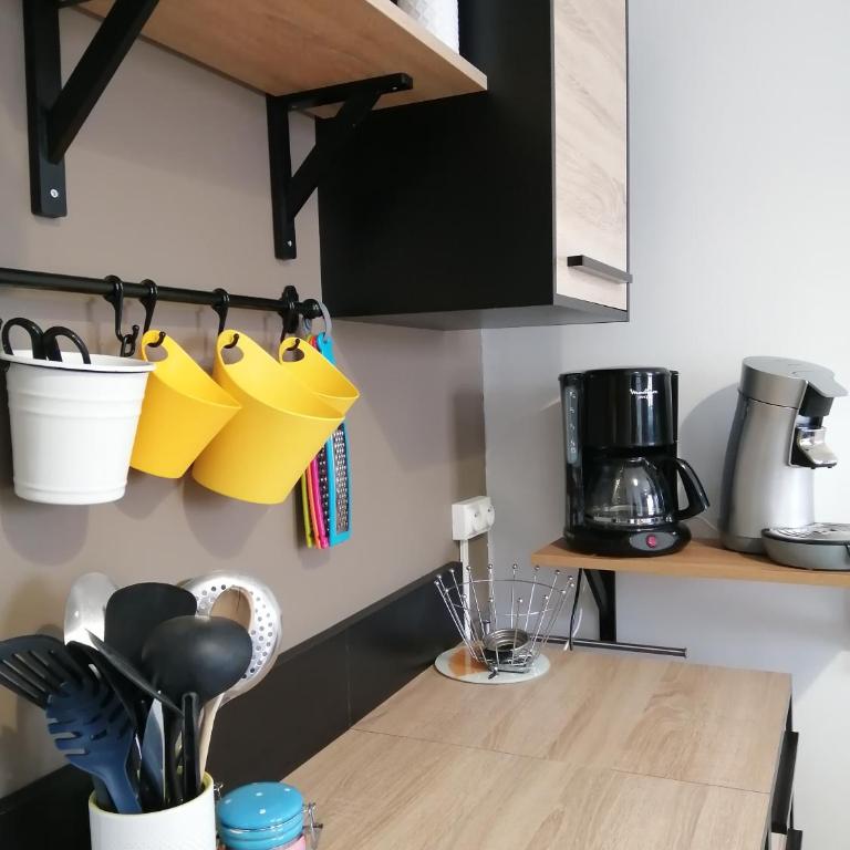 Au pied des dunes joli appart Cosy 50M de la plage - One-Bedroom Apartment - 11