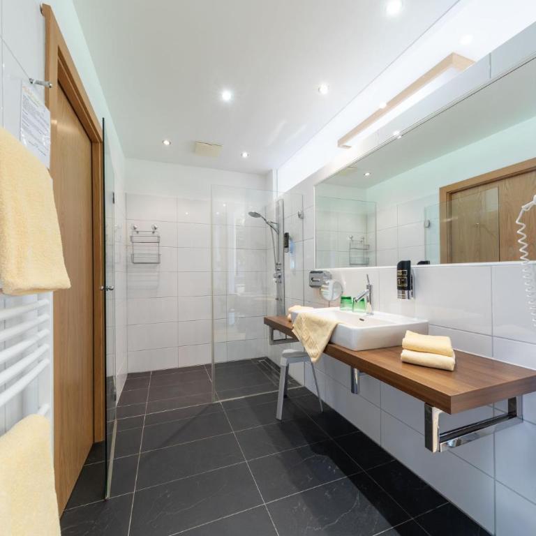 Almfrieden Hotel & Romantikchalet - Deluxe Doppelzimmer mit Dusche - 4