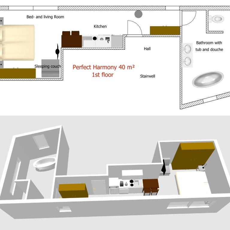 Room 4 & 5 Apartments - Superior Apartment - 10