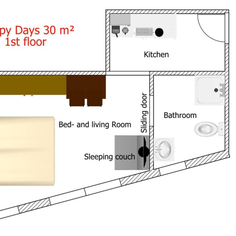Room 4 & 5 Apartments - Deluxe Apartment - 13