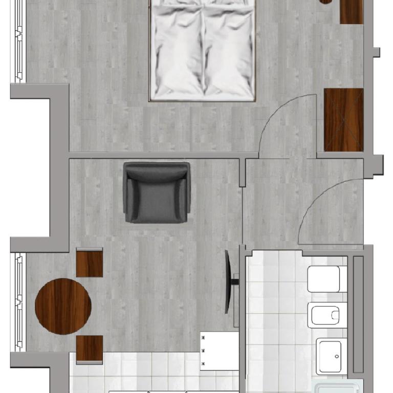 ARABEST Aparthotel & Boardinghouse - Appartement 2 Chambres Standard Dach - 1