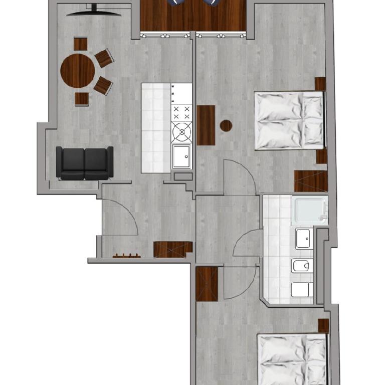 ARABEST Aparthotel & Boardinghouse - Suite 3 Chambres - 2