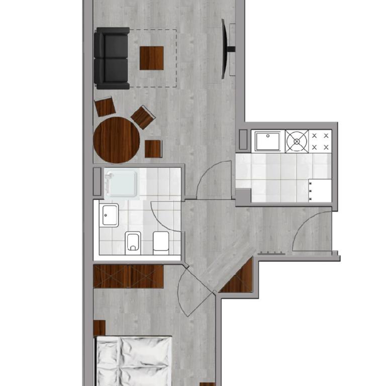 ARABEST Aparthotel & Boardinghouse - Appartement 2 Chambres Confort - 2