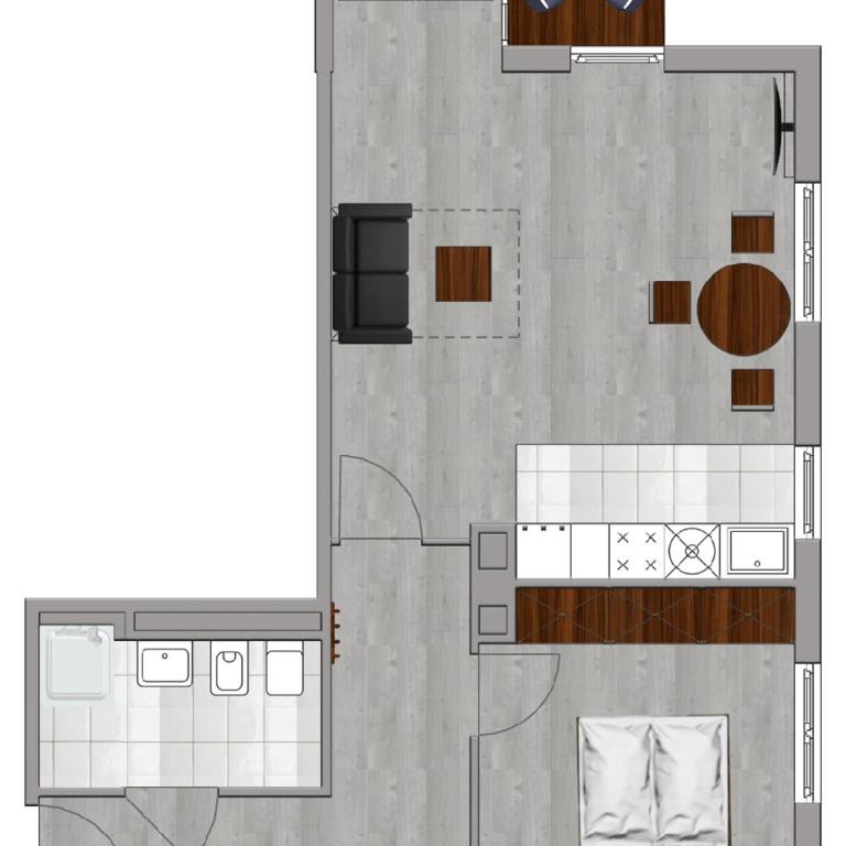 ARABEST Aparthotel & Boardinghouse - Appartement 2 Chambres Confort Plus + 4 - 1