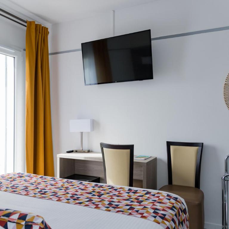 Hôtel Le Rabelais - Chambre Double Privilège avec Balcon - Vue sur Mer - 12