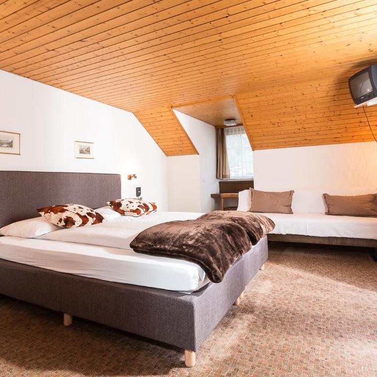 Hotel Oberland - Dreibettzimmer mit Balkon - 1