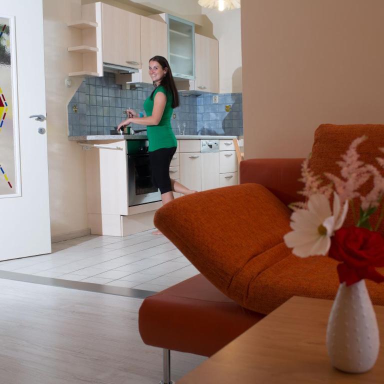 Gästehaus Krappinger/Pizzeria Mamma Mia - Apartment mit 1 Schlafzimmer - 14